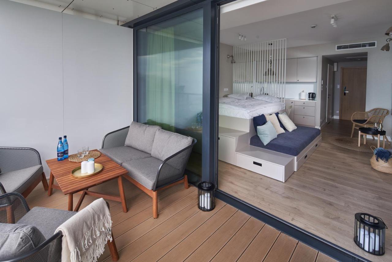 Seaside Park Apartament Prywatny 405 Z Widokiem Na Morze Kołobrzeg Exteriör bild