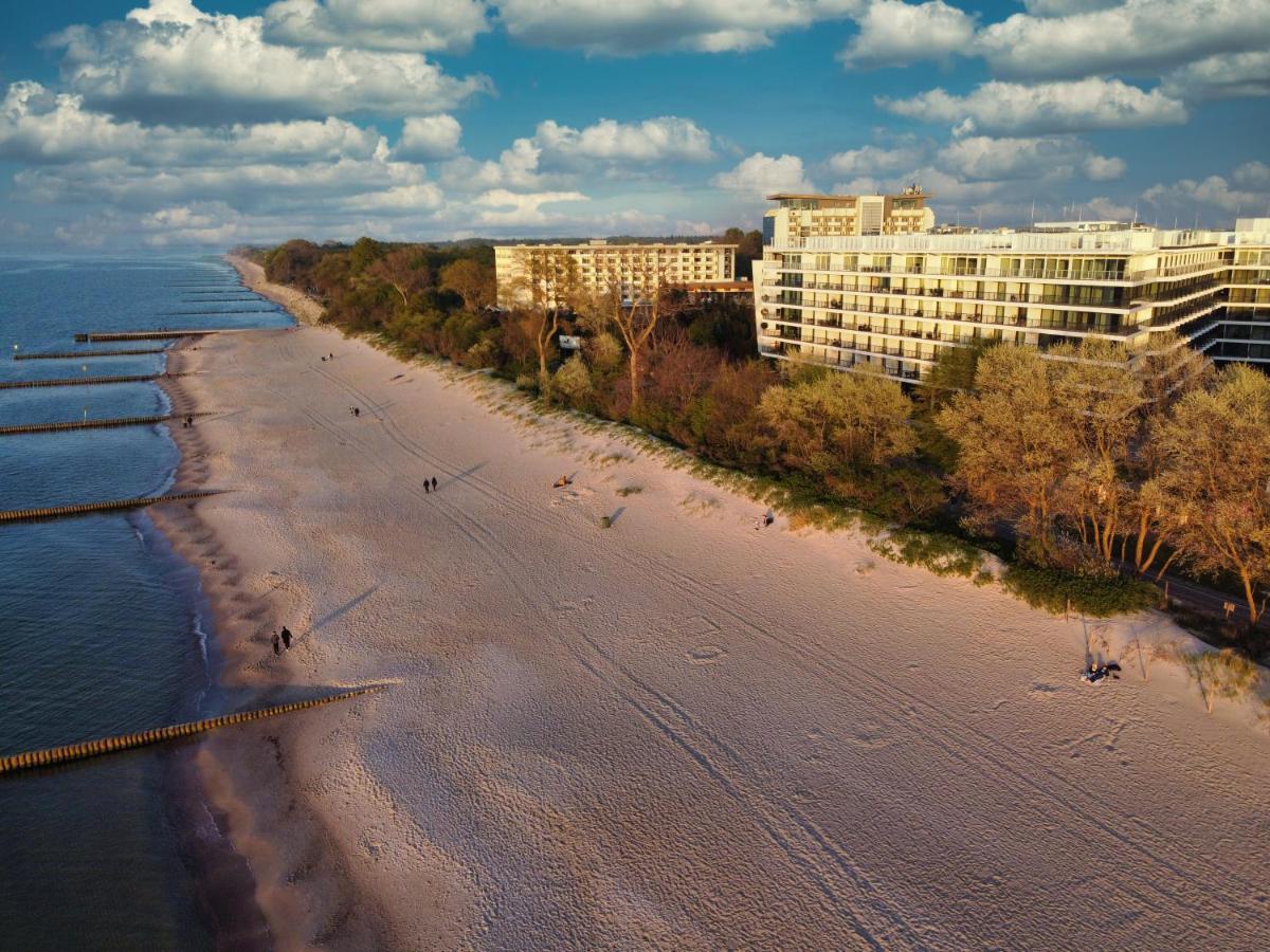 Seaside Park Apartament Prywatny 405 Z Widokiem Na Morze Kołobrzeg Exteriör bild