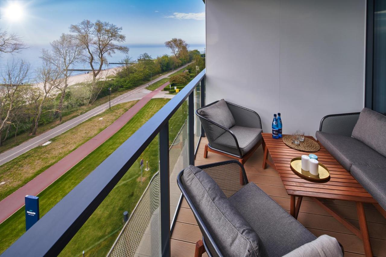 Seaside Park Apartament Prywatny 405 Z Widokiem Na Morze Kołobrzeg Exteriör bild